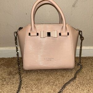 Ted Baker Blush Crossbody Bag with Bow Accent